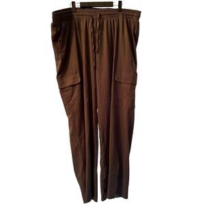 Torrid High-Rise Straight Leg Cargo Pants Gray Size 3R Utility Pockets